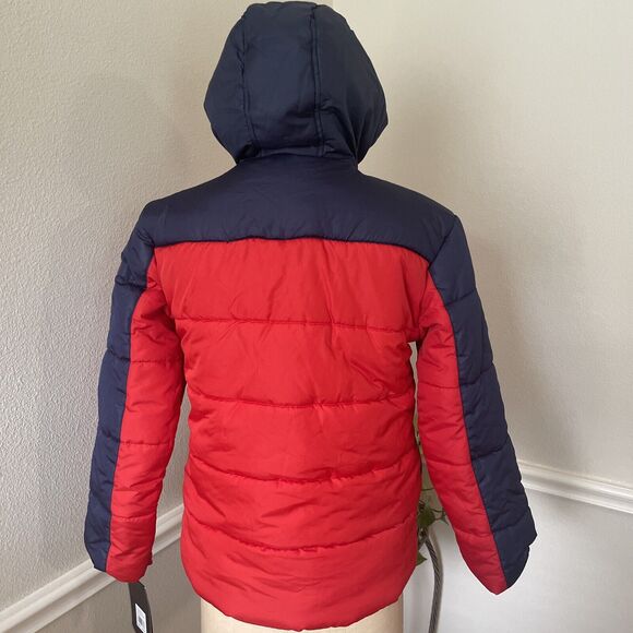 RM, youth red puffer jacket, size 14/16 - Picture 6 of 9
